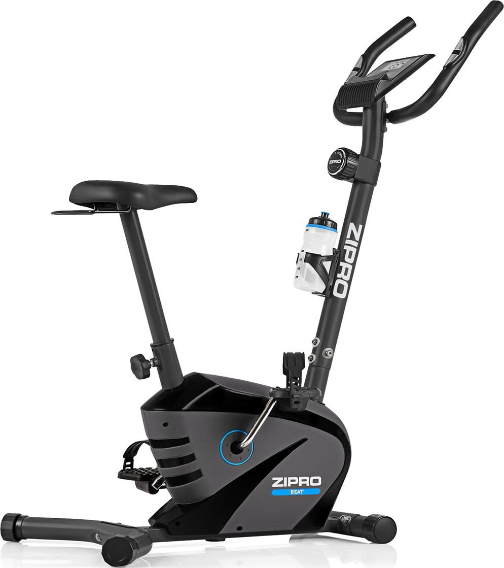 Bicicleta fitness Zipro Beat, Volanta 6 kg, 8 trepte de rezistenta, Greutate maxima utilizator 120 kg