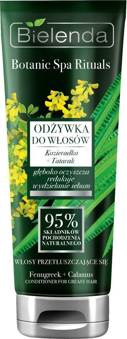 BIELENDA_ Balsam Botanic Spa Rituals pentru păr gras Schinduf & Sweet flag 250ml