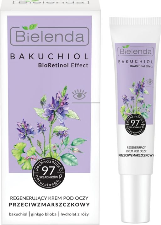 Bielenda BIELENDA Bakuchiol CREMA ANTIRID REGENERATIVA DE OCHI