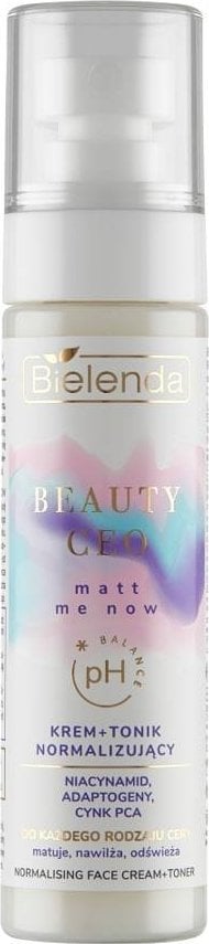 Bielenda Bielenda Beauty Ceo Cream + Normalizing Toner Matt Me Now - toate tipurile de ten 75ml