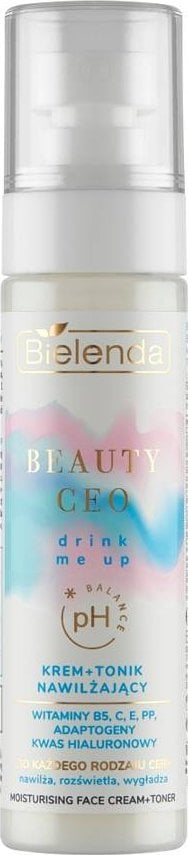 Bielenda Bielenda Beauty Ceo Cream + Moisturizing Toner Drink Me Up - toate tipurile de ten 75ml