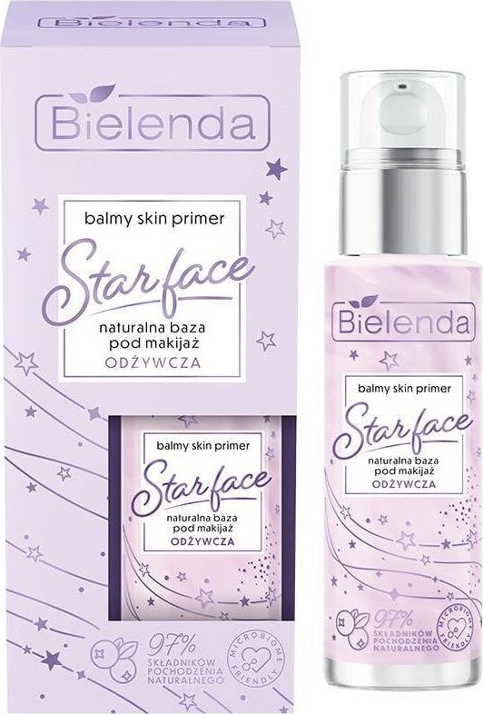 Bielenda BIELENDA_Balmy Skin Primer Starface baza naturala de machiaj Hranitor 30ml