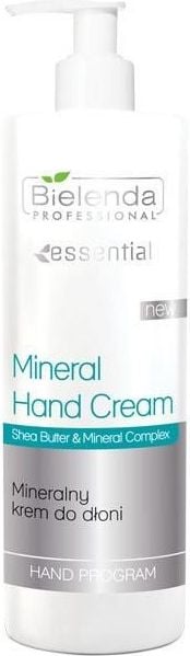 Crema de maini minerala Bielenda Hand , 500 ml,hidratant, protector, regenerant, netezitor, catifelat, liniștitor