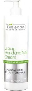 Crema de lux pentru maini si unghii Bielenda Professional Luxury Hand And Nail Cream ,500 ml,regenerant, netezitor