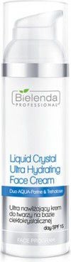 Bielenda Professional Ultra Hydrating Face Cream Liquis Crystal Formula Crema de fata cu cristale lichide SPF15 100ml
