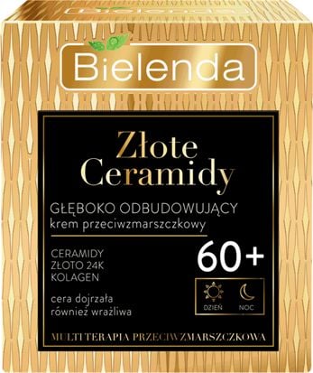 Crema antirid Bielenda Golden Ceramides 60+, 50 ml