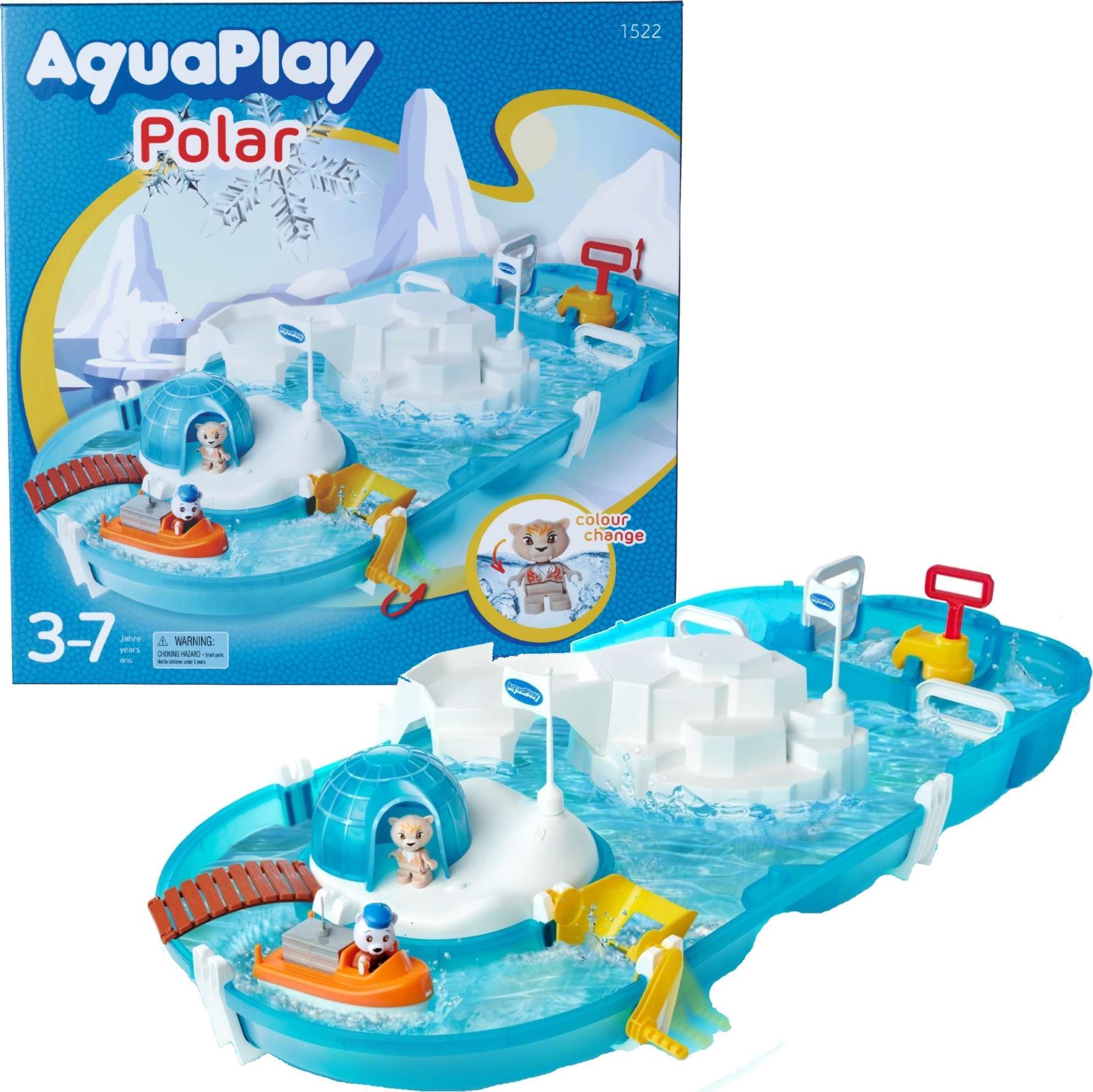 Big Aquaplay set Polar fairway + figurine