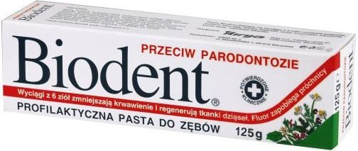 Pasta de dinti biodent CONSILIULUI * BIODENT pastă P / 125g paradontale & NOU