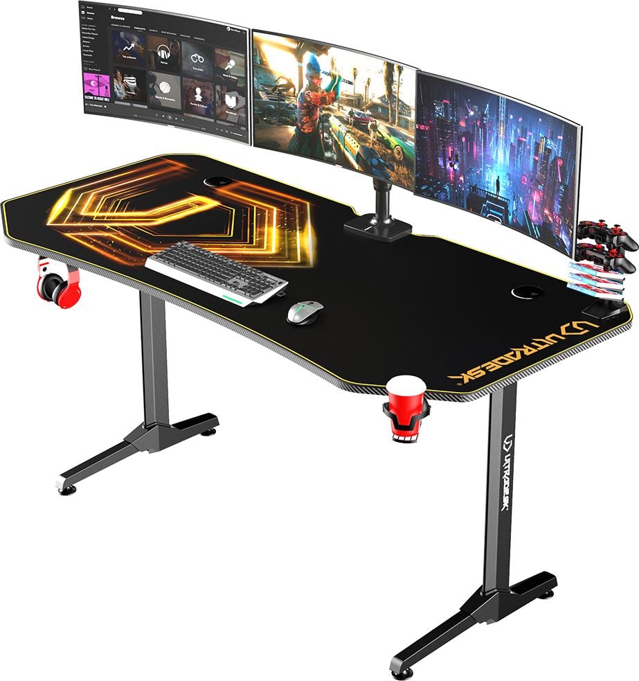 Birou Ultradesk Frag Gold 160 cmx75 cm