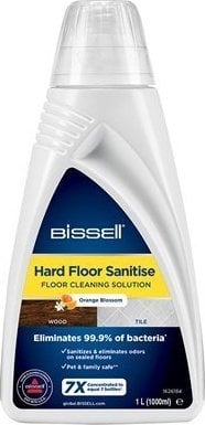 Bissell Bissell Soluție de curățare a podelelor dure, Floare de portocal pentru CrossWave, SpinWave&amp;HydroWave, 1000 ml