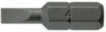 Biți plate Teng Tools 1/4` 0,8 x 5,5 mm (10604-0405)
