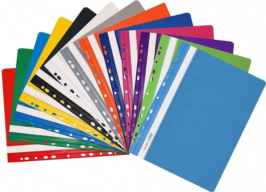 Biurfol Folder A4 greu de agățat - albastru deschis pachet de 20 buc