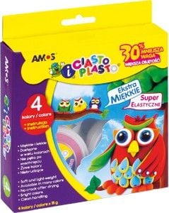 Biurfol Masa plastic Amos 4 culori 18g