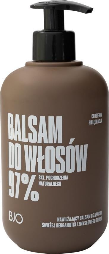 Bjo BJO_balsam hidratant pentru păr uscat Bergamot & Cedru 500 ml