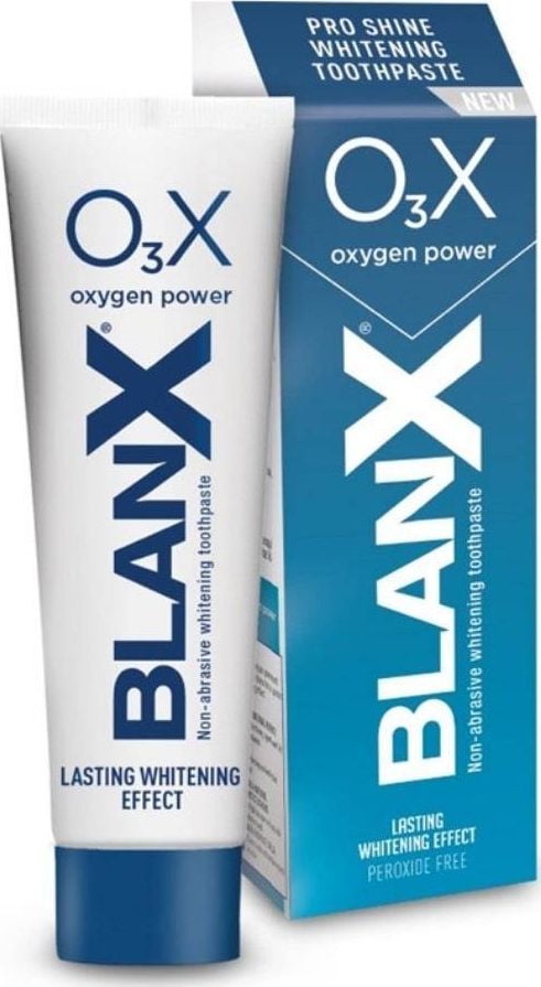 BlanX O3X Pro Shine Whitening Toothpaste Pasta de dinti pentru albire cu oxigen activ 75ml
