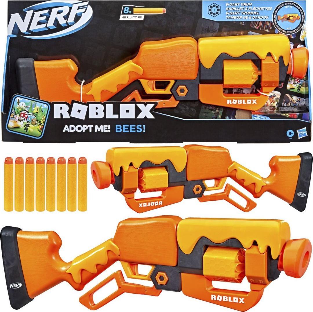 Blaster Nerf Roblox - Adopt Me! Bees!, 8 proiectile