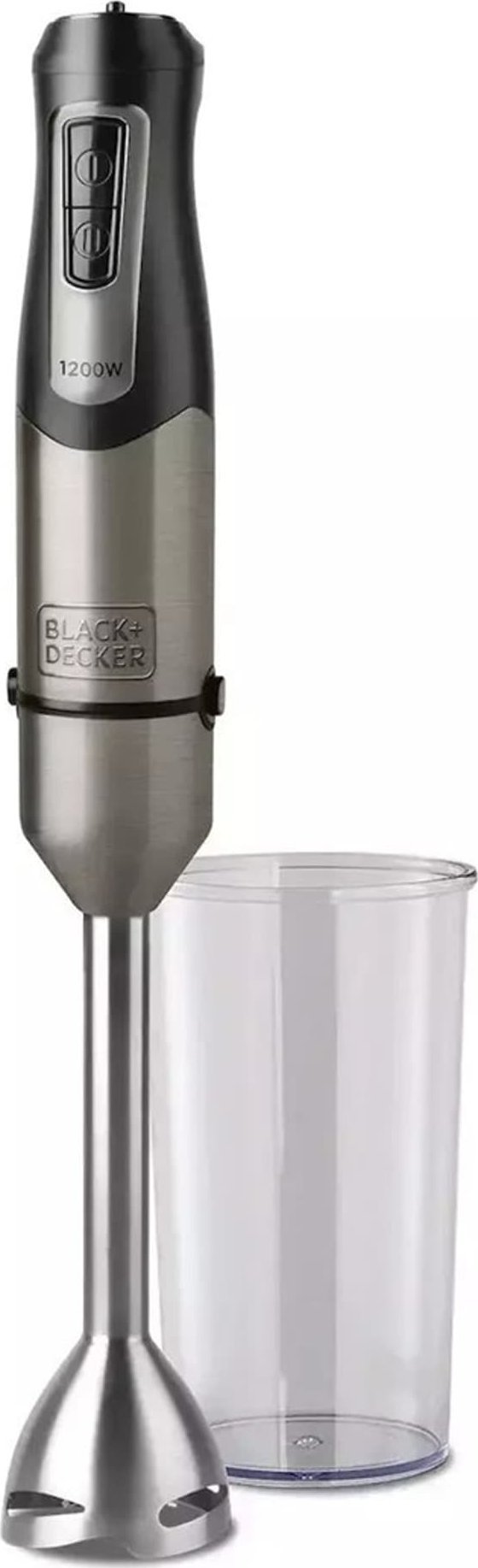 Blender Black&Decker BLENDER RĘCZNY BXHB-1200E TYTANOWY (1200W, KUBEK)