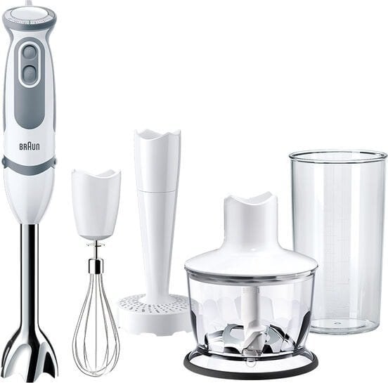 Blender Braun Braun MultiQuick 5 MQ5237WH, Cooking blender, 0.5 L, 1.2 m, 1000 W, White