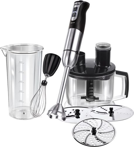 Blender MPM MBL-11, 800W, 600ml, Otel inoxidabil, Negru