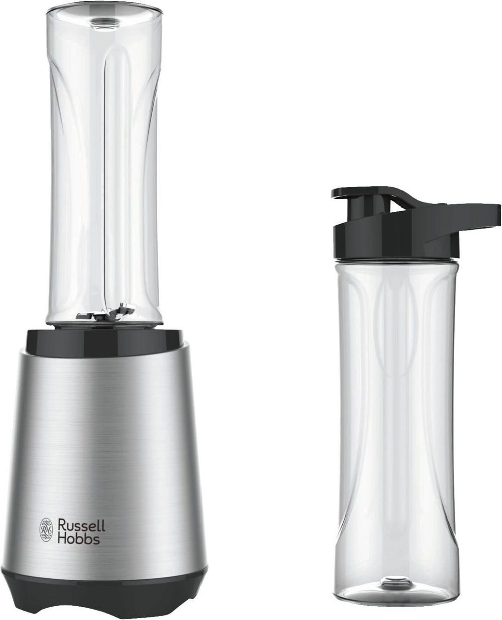 Blender Russell Hobbs 23470-56, 300W, 0.6 L, Inox/Negru