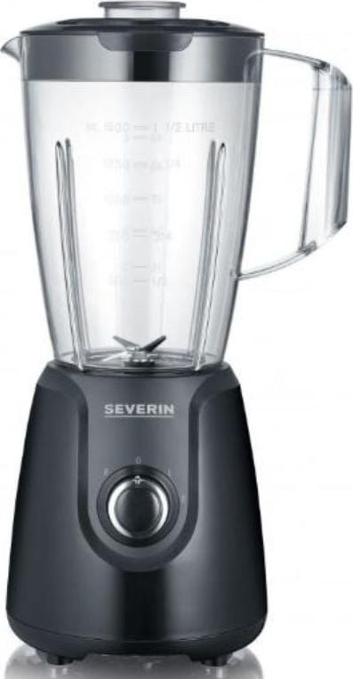 Blender Severin SM3707, 600W, 1.5L, Negru