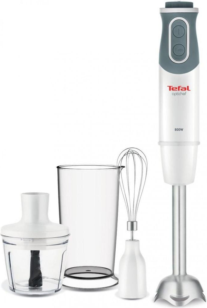 Blender Tefal Optichef HB643138, 800W, 800ml, tocator 500ml, Alb