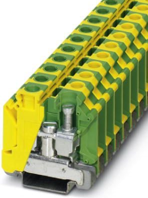 Bloc terminal de protecție Phoenix Contact 16mm2UT 16-PE/S verde-galben (3215915)