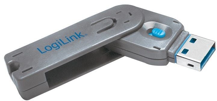 Accesorii de calculatore - Blocare portului USB LogiLink cu cheie (AU0044)