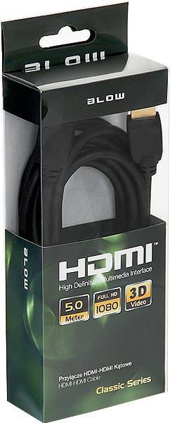 Blow HDMI - cablu HDMI 5m negru (92-605#)