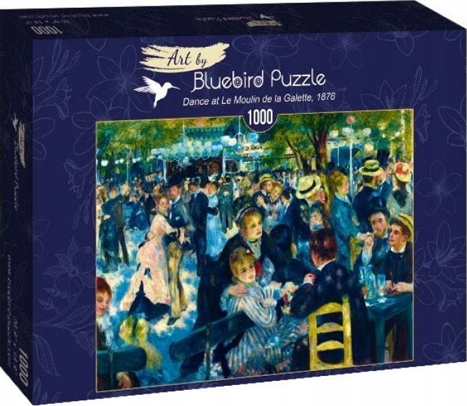 Bluebird Puzzle 1000 Puzzle Dansează la Le Moulin de la Galette