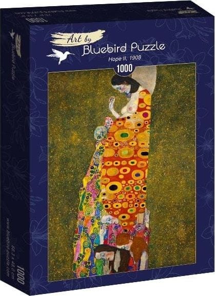 Bluebird Puzzle Puzzle 1000 Hope, Gustav Klimt 1908