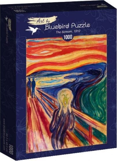 Bluebird Puzzle Puzzle 1000 Scream de Edvard Munch