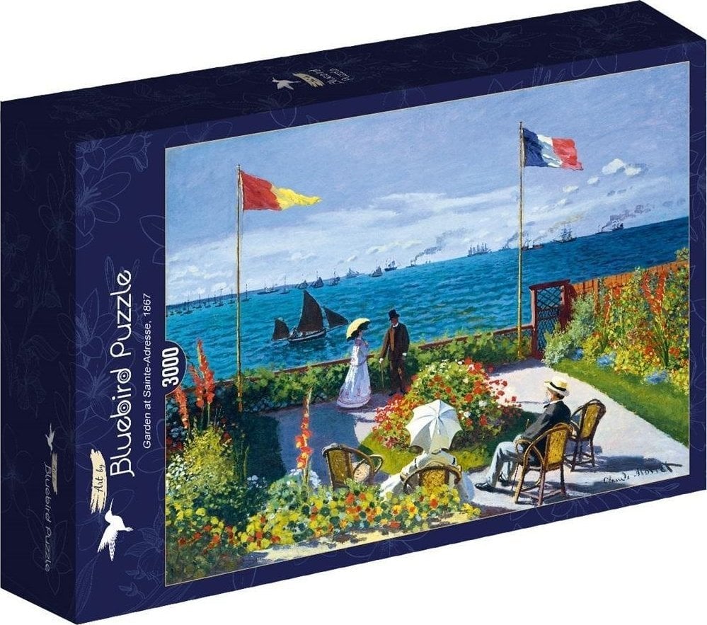 Bluebird Puzzle Puzzle 3000 Terasă cu vedere la grădină, Monet 1867