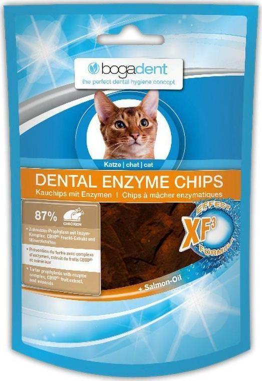 Bogadent Bogadent Dental Enzyme Chips Chicken Cat Delicacy P/Osadom 50g