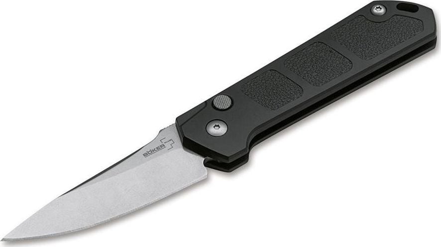 Cuțit Boker Boker Plus Kihon Auto Stonewash AUS8 Black universal