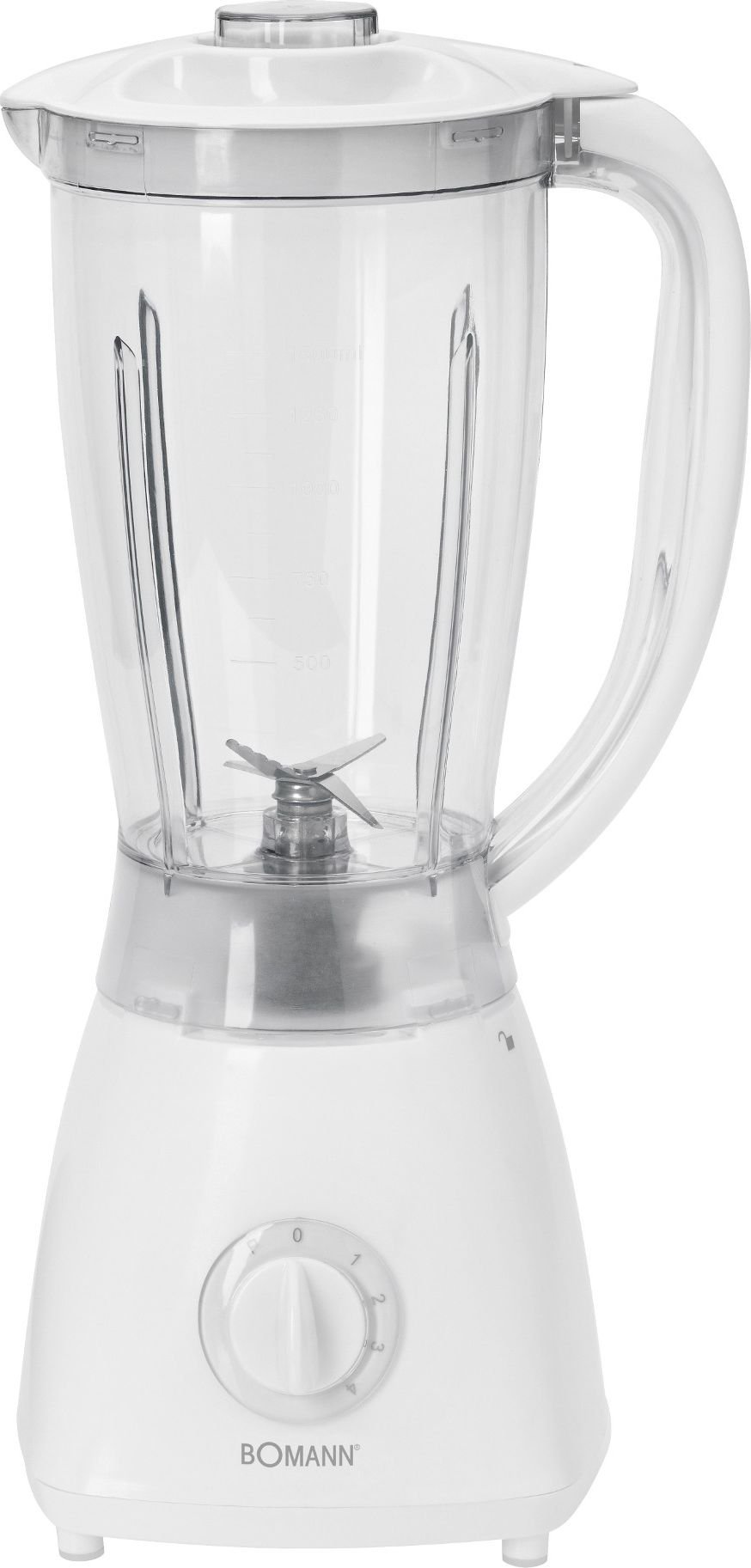 Blender Bomann UM 378, 500W, 1.5L, Alb