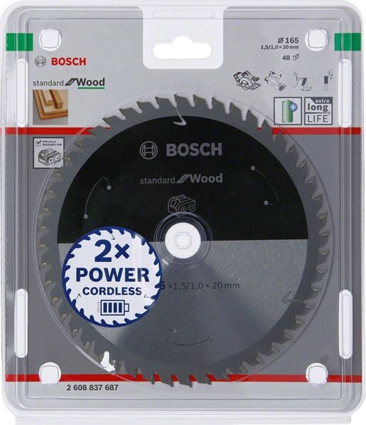 BOSCH FIERAstrau BOSCH STANDARD ACCU 165x20x48z B2608837687