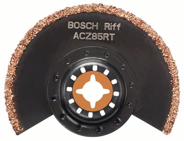 Panza cu carburi metalice Bosch Starlock ACZ 85 RT3 CT Grout and Abrasive pentru fierastrau multicutter , 85mm