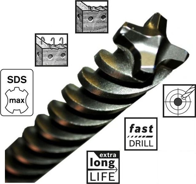 BOSCH DRILL SDS MAX-8X * 600 * 22 720 B2608578633