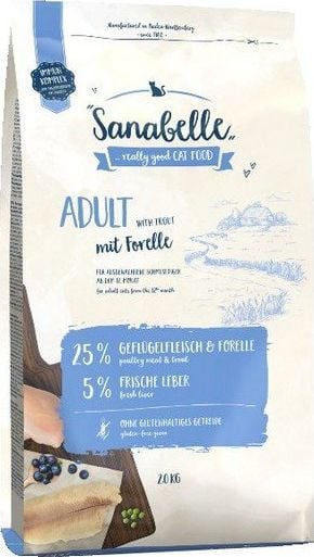 Bosch SANABELLE 0.4kg PĂSTRĂV FORELLE ADULT