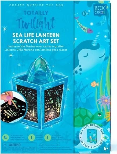 Box Candiy Box Candiy, zestaw kreatywny zdrapka Lampion Ocean