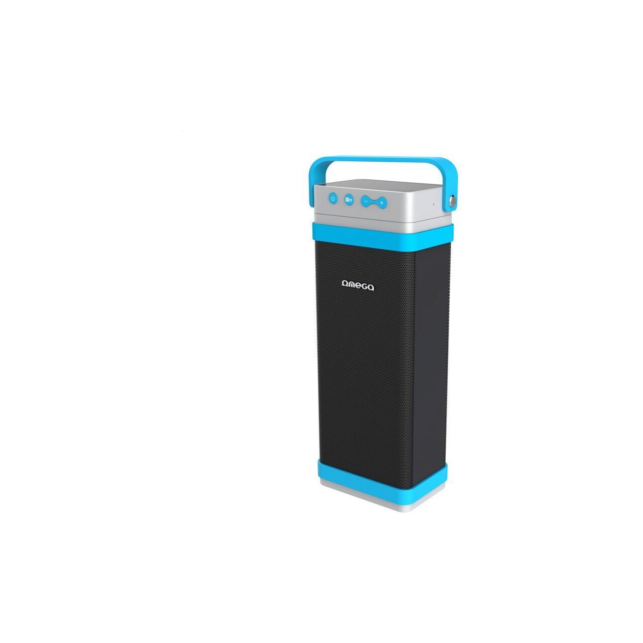 Boxe portabile - Boxa portabila Omega, Bluetooth, 22W RMS, Slot microSD, Negru/Alb