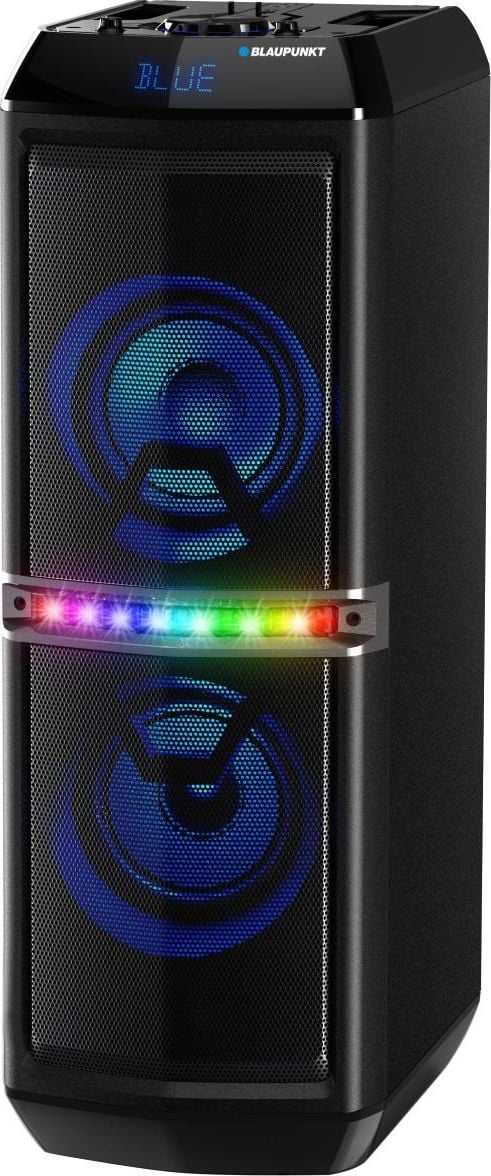 Boxe - Boxa portabila profesionala Blaupunkt PS052DB, Bluetooth, FM, SD, USB, Karaoke, lumini disco, negru
