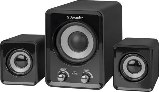 Boxe 2.1 Defender Z4, 11W RMS, USB, Indicator Led, Subwoofer 5W, Negru