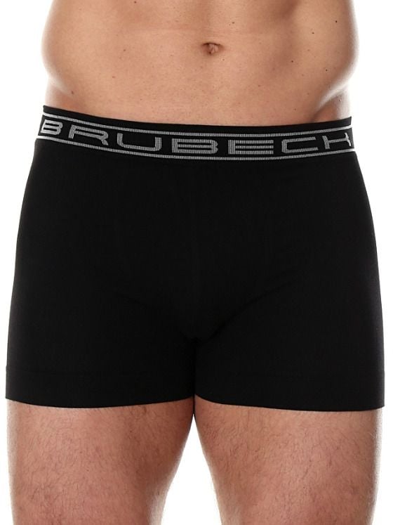 Boxeri pentru bărbați Brubeck Comfort Cotton Black S. L (BX00501A)