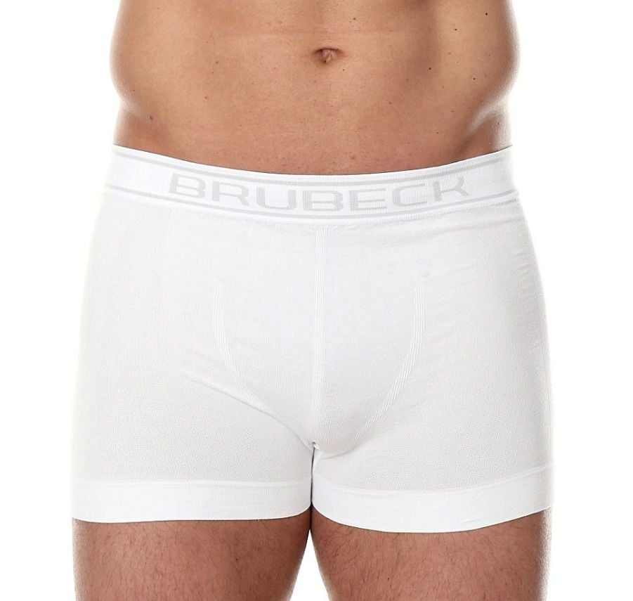 Boxeri pentru bărbați Brubeck Comfort Cotton White S. M (BX00501A)