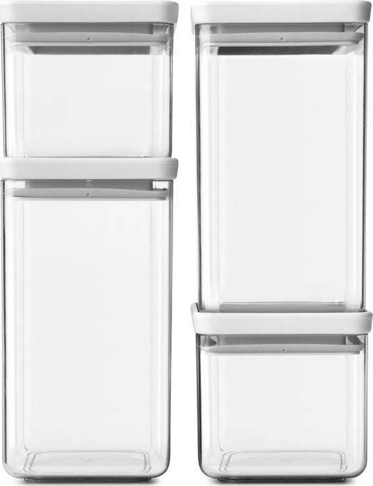 Brabantia Set 4 Pubele Tasty+ Gri 122569