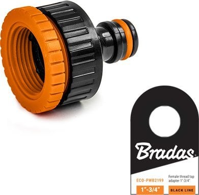 Bradas BLACK LINE Conexiune robinet 1` / 3/4` cu etichetă