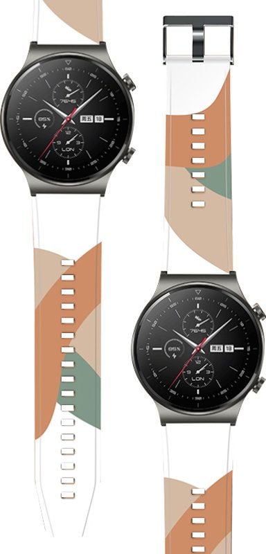 Bratara Hurtel Strap Camo pentru Huawei Watch GT2 Pro Curea din silicon Bratara Camo pentru ceas (4)