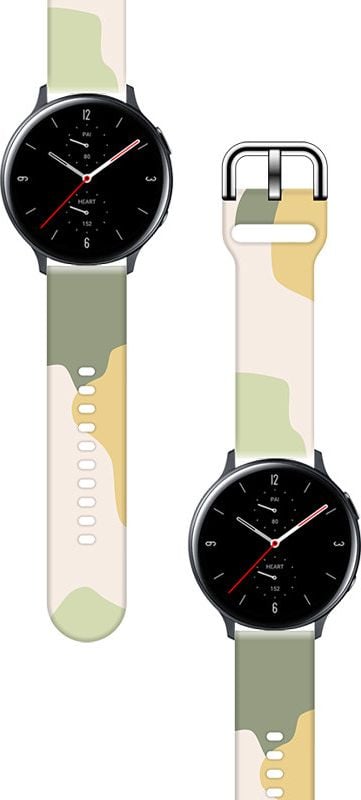 Bratara Hurtel Strap Camo pentru Samsung Galaxy Watch 42mm Curea din silicon Bratara ceas Camo (14)